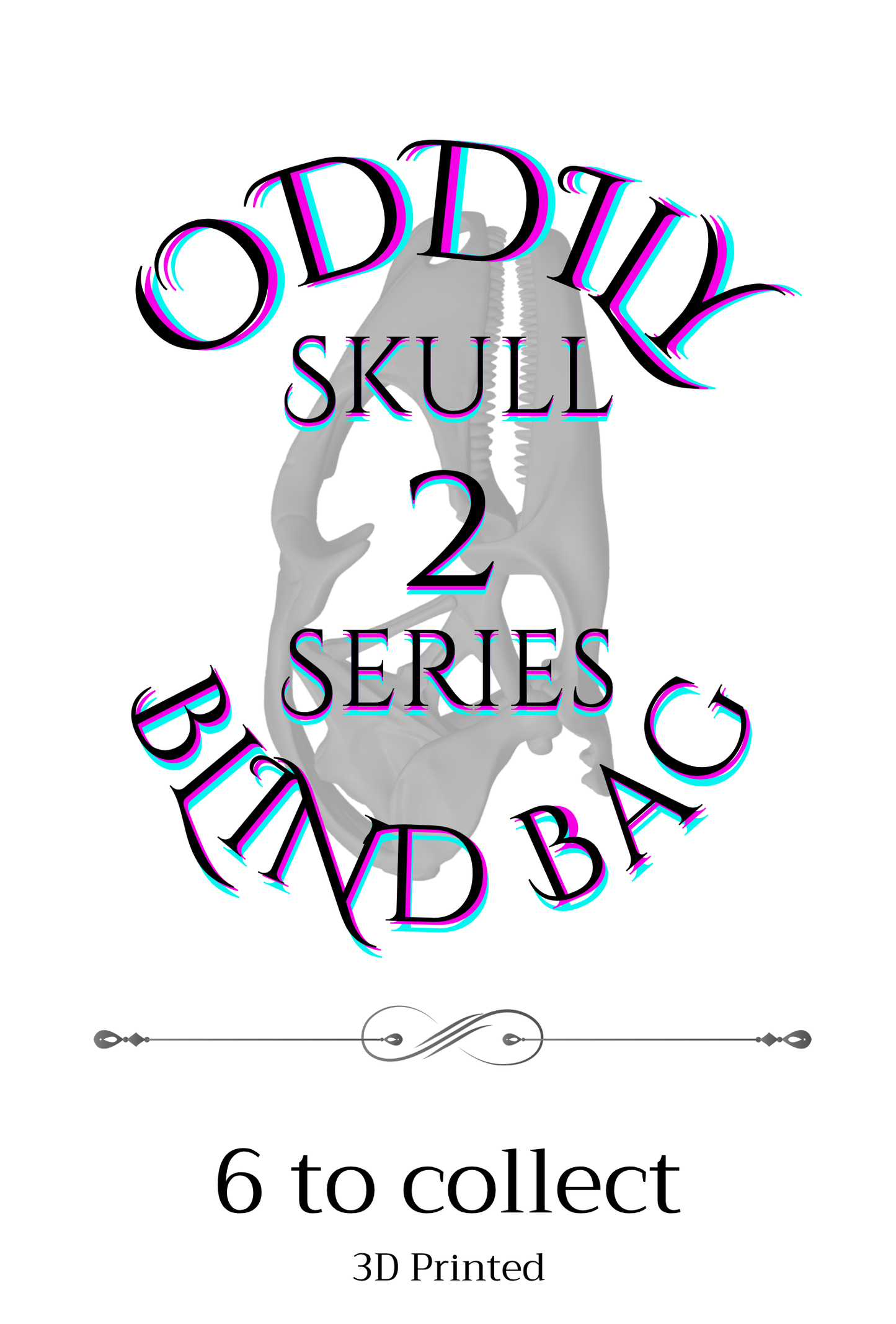 Oddily Blind Bag - Skull Series 2