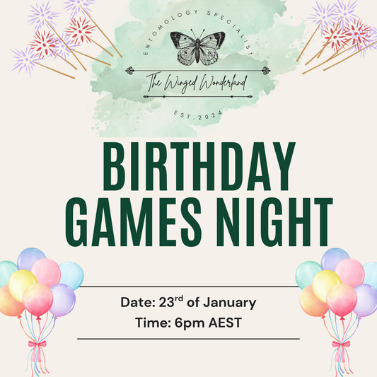 Birthday Games Night Boxes