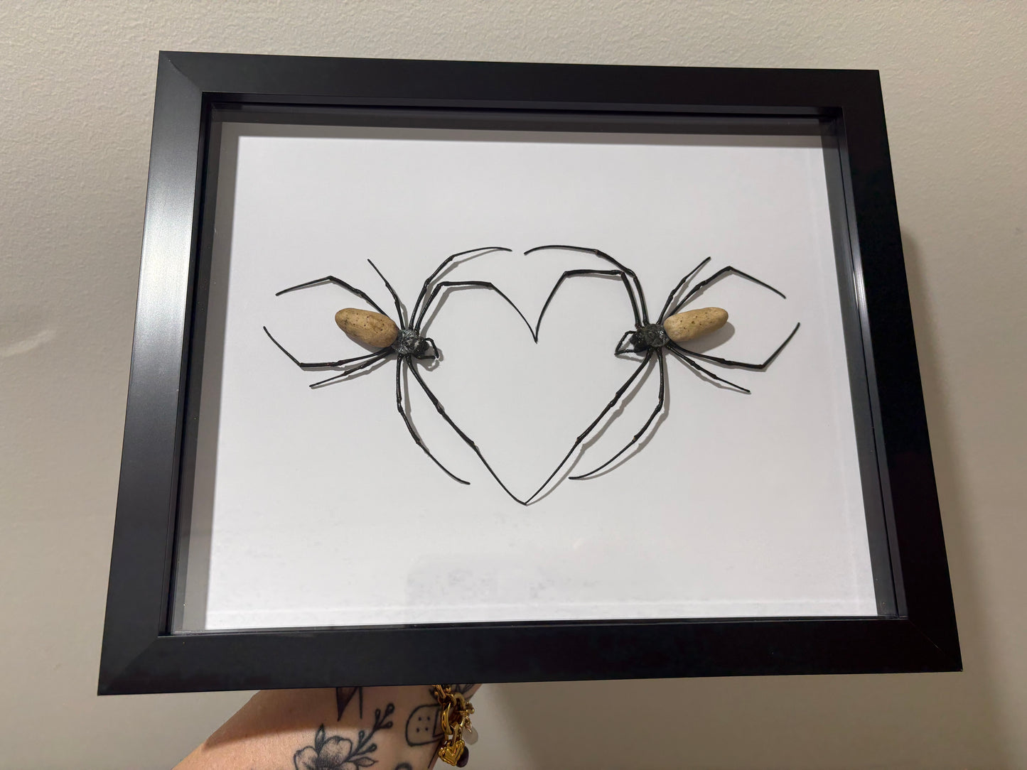 Nephila vitiana Spider - Valentine's Day Special